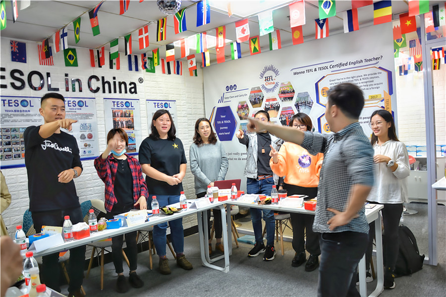 TESOL in China国庆高级证书课程培训照片